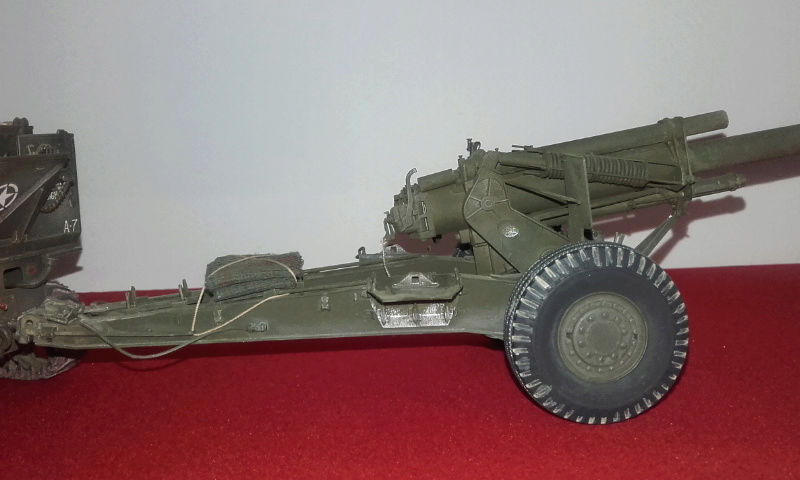 High speed tractor + 155 howitzer HOBBY BOSS 1/35 Screen11