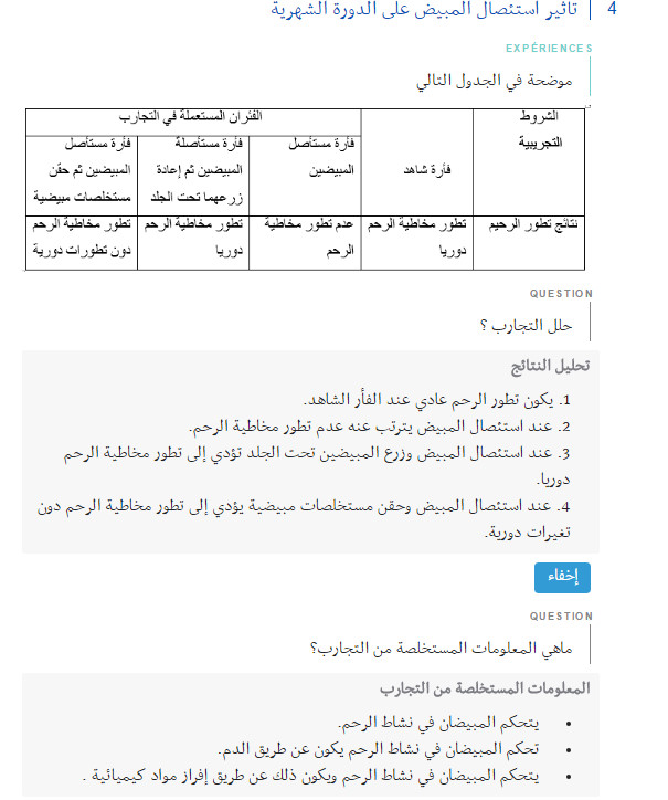 وحدة العضوية - التحكم الهرموني - مفهوم الهرمون و الغدة الصماء - علوم الطبيعة و الحياة - السنة الاولى ثانوي علوم Bandi128