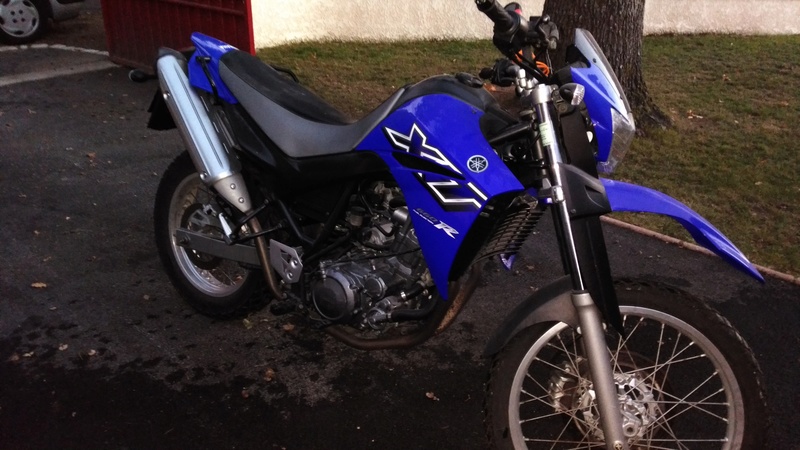 Ma XTR bleu! et oui, encore une belle bleu!!! P_201610