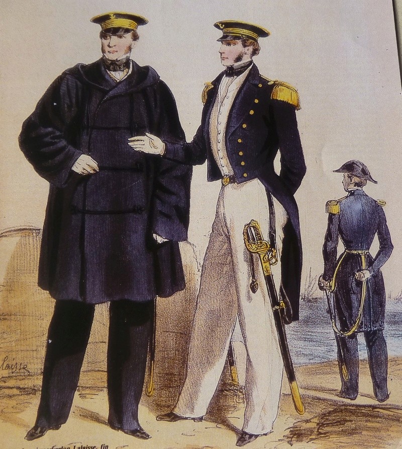 Tenues de la marine entre 1830 et 1860. P1050727