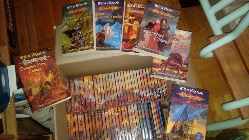 vends livres Med fan Lancedragon ed Fleuve noir 20170511