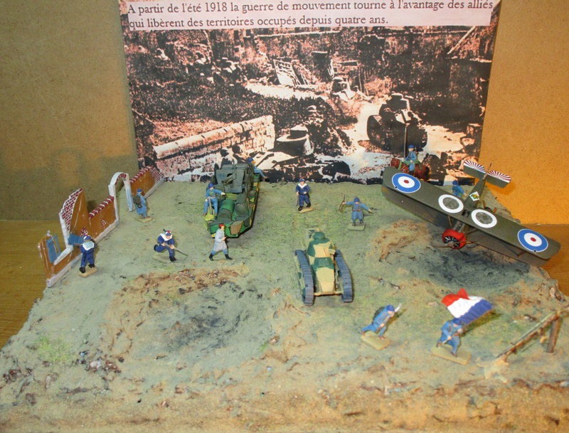 [Diorama] Reprise de la guerre de mouvement en 1918. 191811