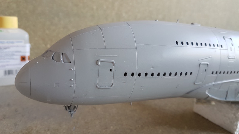 Airbus A380 - AIRFRANCE - Heller - 1/125 - éclairage LED - Page 2 20170427