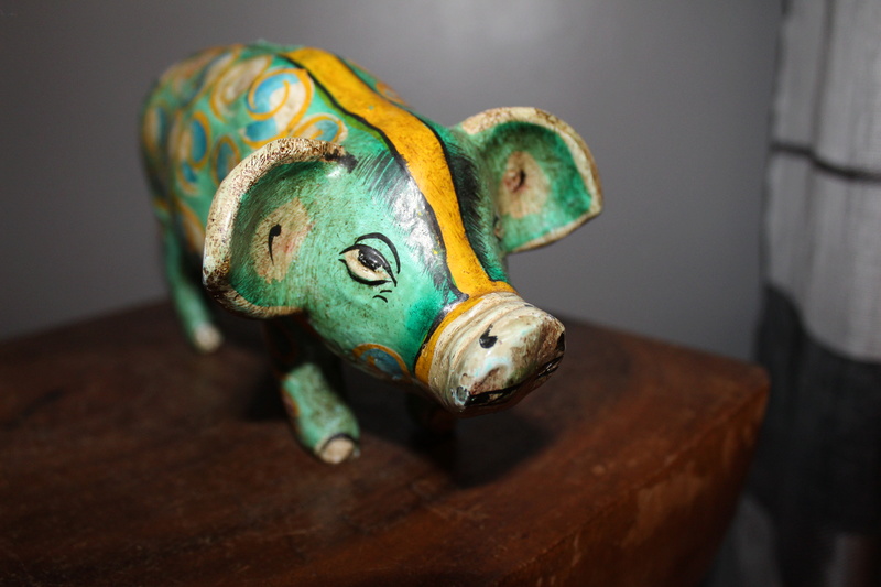 Pottery money pig Img_3719