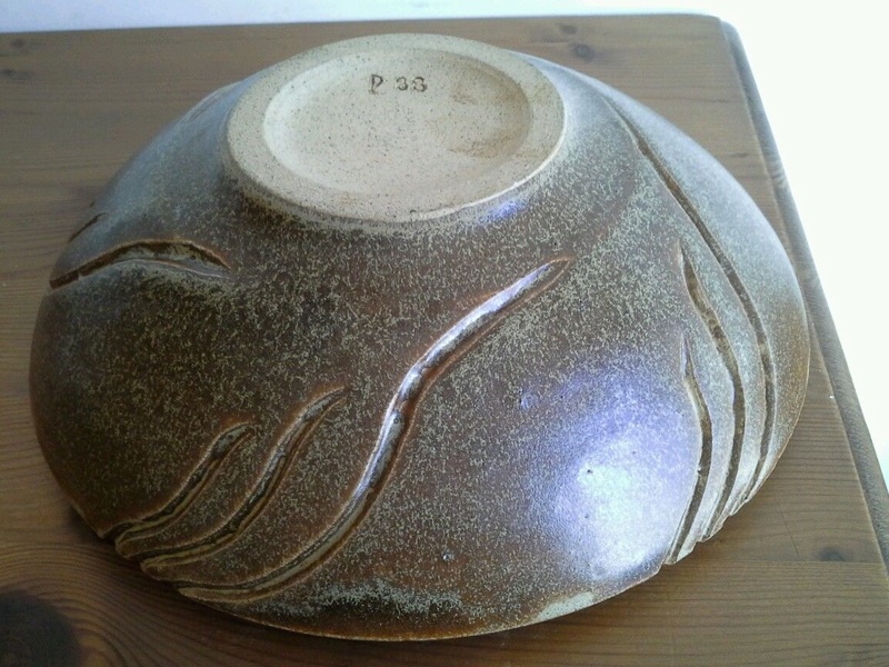 Hjorth stoneware bowl circa 1930? S-l16041