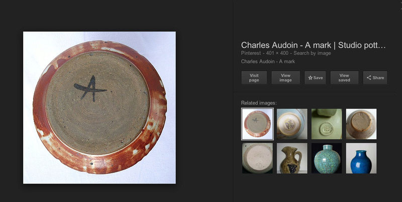 Large platter with fish decoration - Charles Audoin?  Screen20