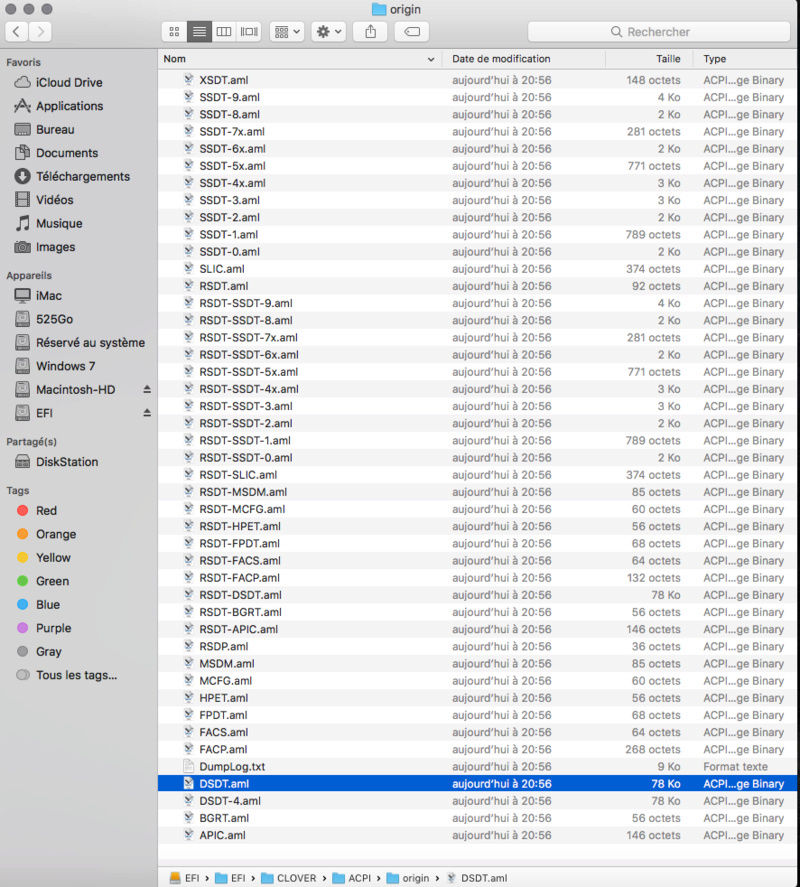Tentative de hackintoshage d'un TOSHIBA P850-33g - Page 2 Captur10