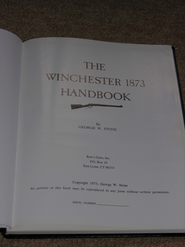 The Winchester 1873 Handbook [George W. Stone] The_wi16