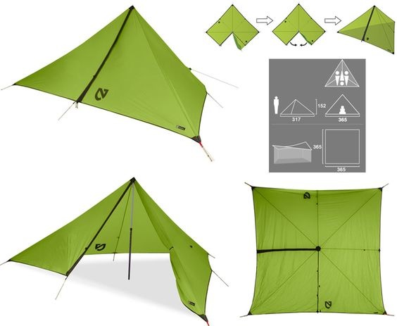 Toile de tente, tarp ou bache ? Geztn710