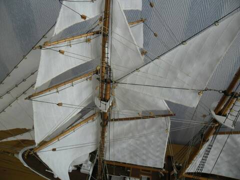 J S Elcano Wooden model ship kit by Artesania Latina 1:110- seriously  detailed
