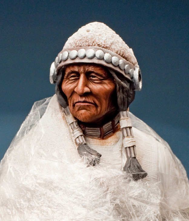 Buste Jicarilla Apache, un classique revisité (Fini !!!) Edan_017