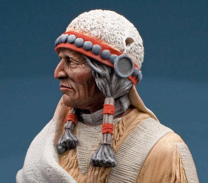 Buste Jicarilla Apache, un classique revisité (Fini !!!) Edan_111