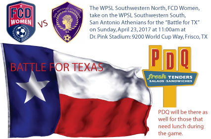 Last Preseason Game:  FCD Women April210