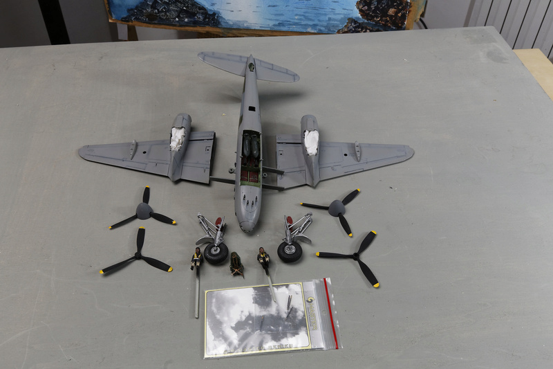 mosquito Fb MK VI De Havilland Tamiya 1/48 _ano5332