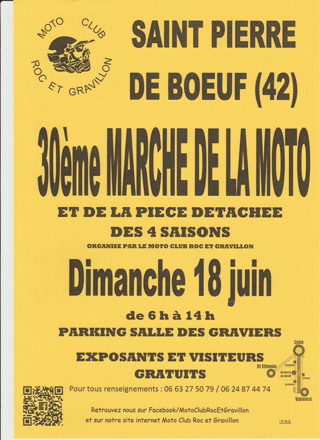 30è marché de la moto des 4 Saisons - 18/06/2017 Affich12