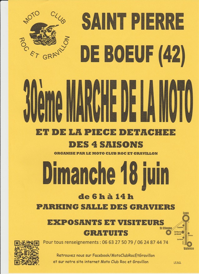 30è marché de la moto des 4 Saisons - 18/06/2017 Affich12