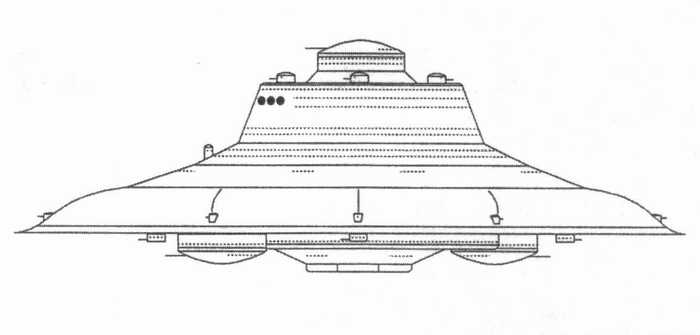 'HAUNEBU' or UFOs Nazi Gestapo secret weapon. Vril7010