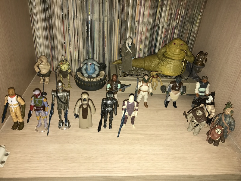 My humble little loose Star Wars collection. Img_5710