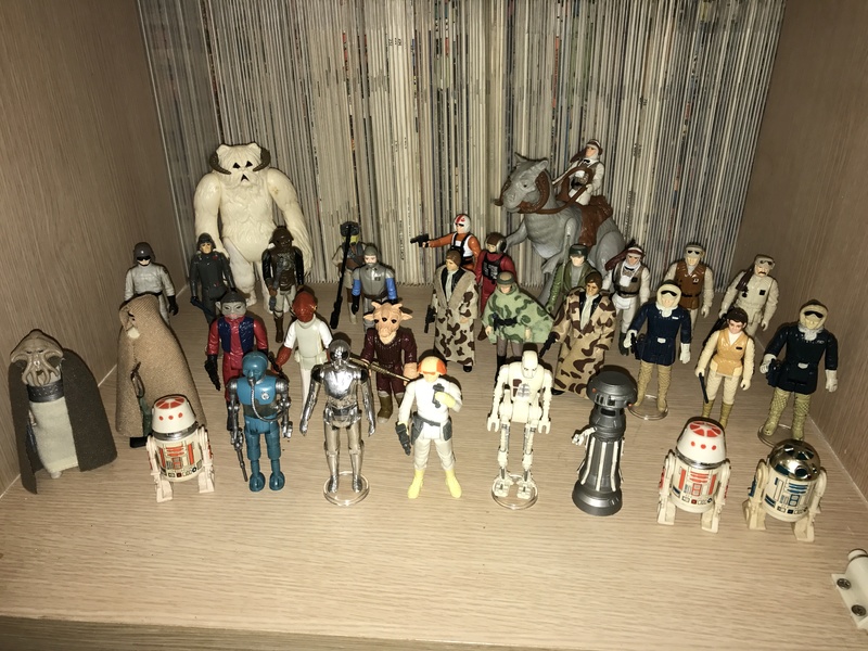 My humble little loose Star Wars collection. Img_5712