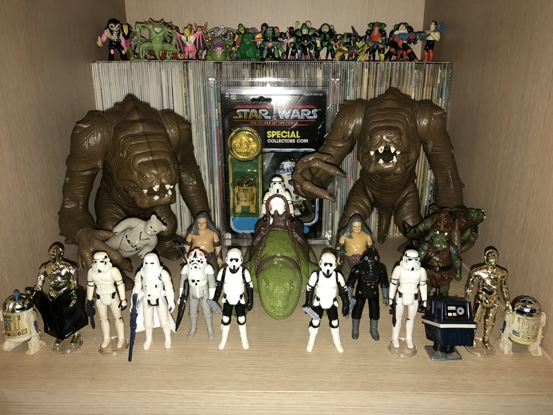 My humble little loose Star Wars collection. Img_5713