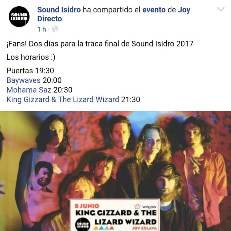King Gizzard & the Lizard Wizard - Viernes 1/02 Nuevo TEMA - Página 5 Img_2063