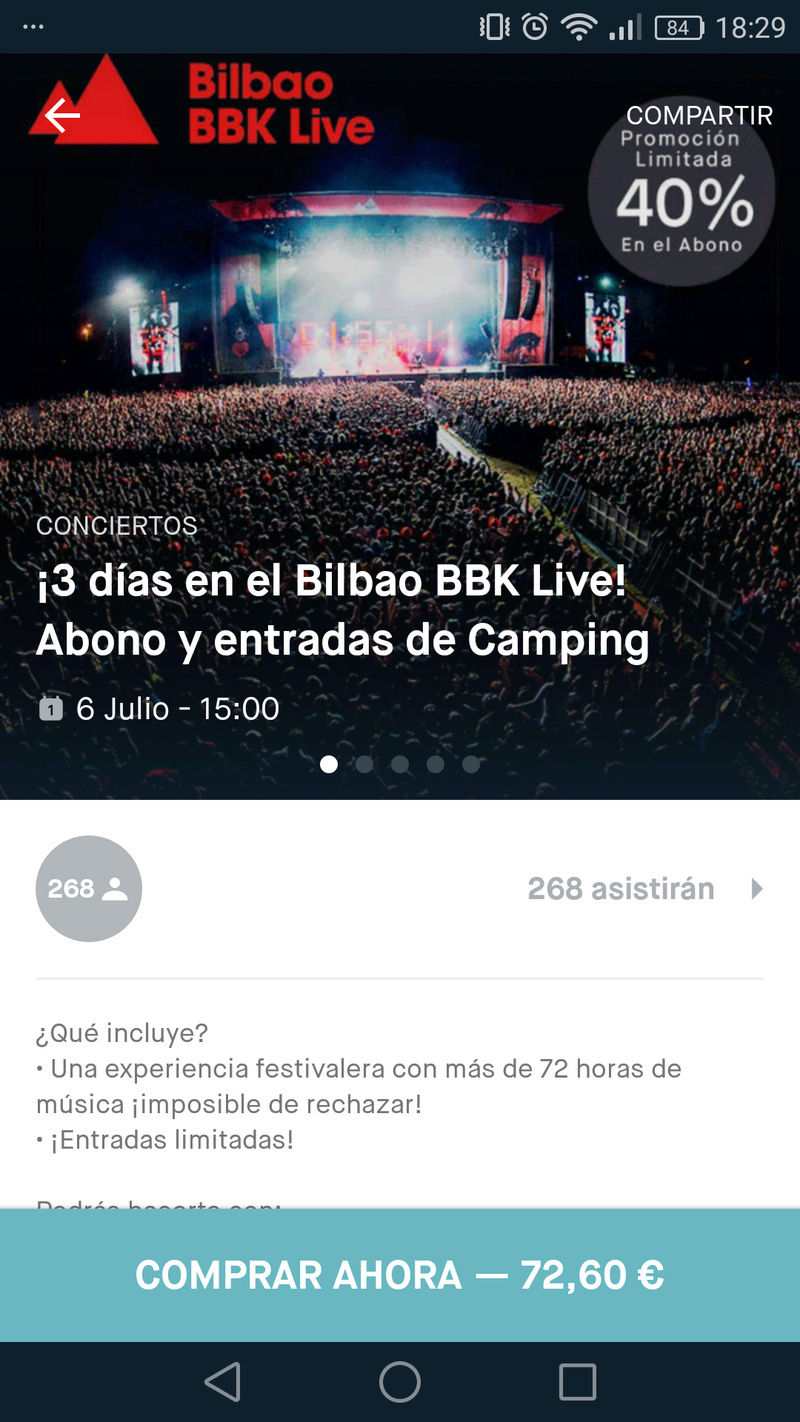 BBK Live 17 / Estrenamos CASHLESS - PACK con regalos por recarga de 50 euros / Horarios y novedades del camping-recinto...¡PRONTO! - Página 12 Screen24