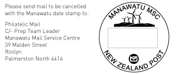 Nueva Zelanda - Servicio de Matasellado. Namawa10