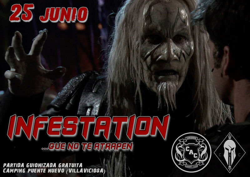 PARTIDA ABIERTA "INFESTATION" | 25 JUNIO | CAMPING (VILLAVICIOSA) Infest10