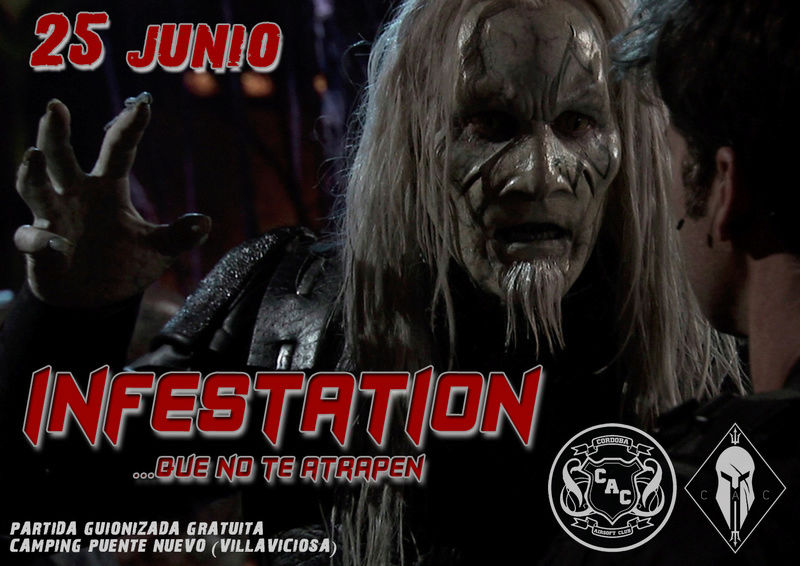 PARTIDA ABIERTA "INFESTATION" | 25 JUNIO  | CAMPING (VILLAVICIOSA) Infest10