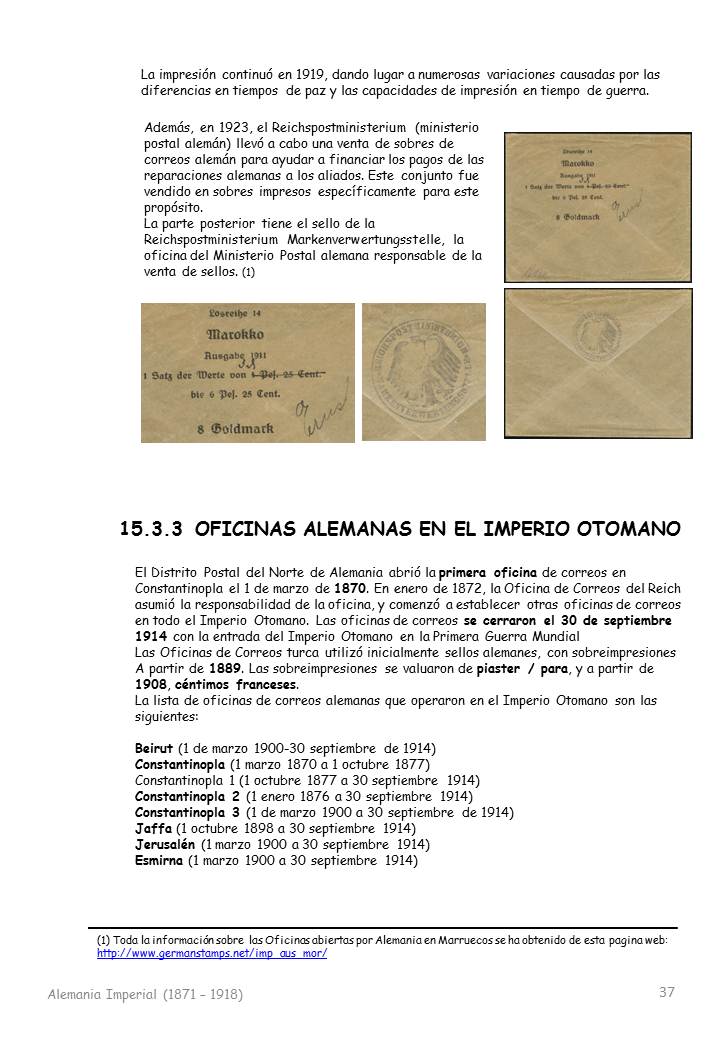 15. Entidad Postal - ALEMANIA IMPERIAL (1871 -1918) Diapo243