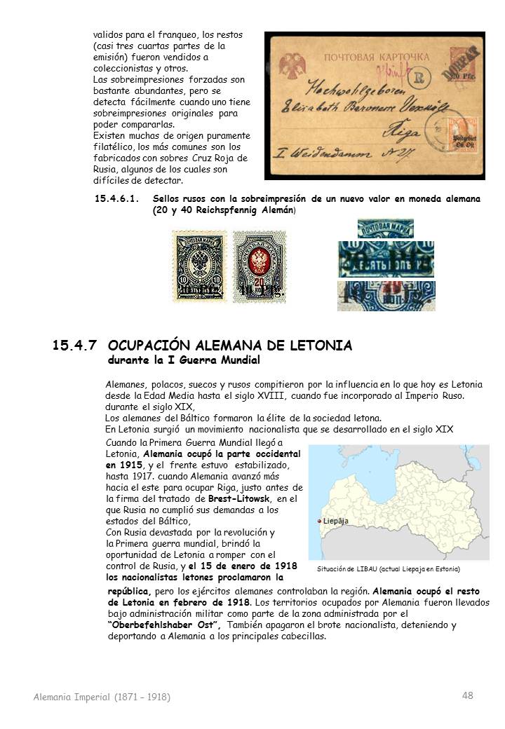15. Entidad Postal - ALEMANIA IMPERIAL (1871 -1918) Diapo254