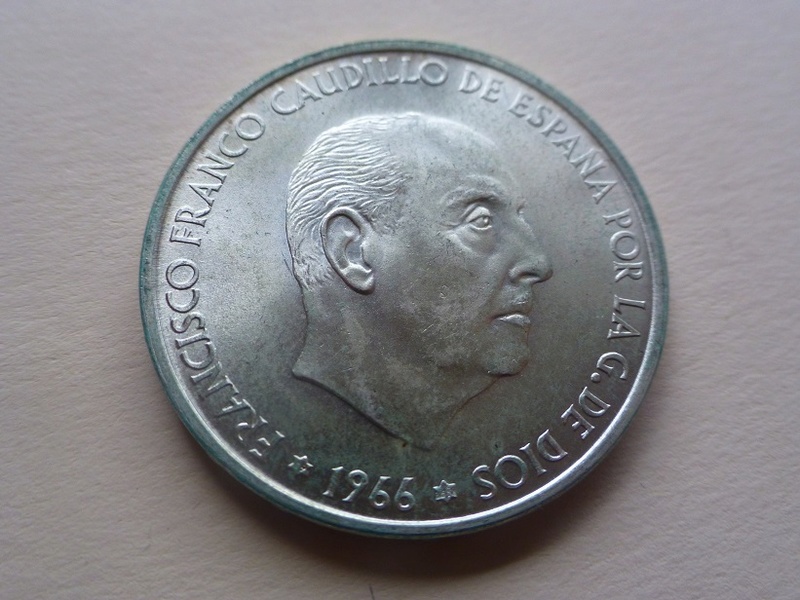 100 pesetas 1966 *69 - palo curvo. Estado Español. P1040512