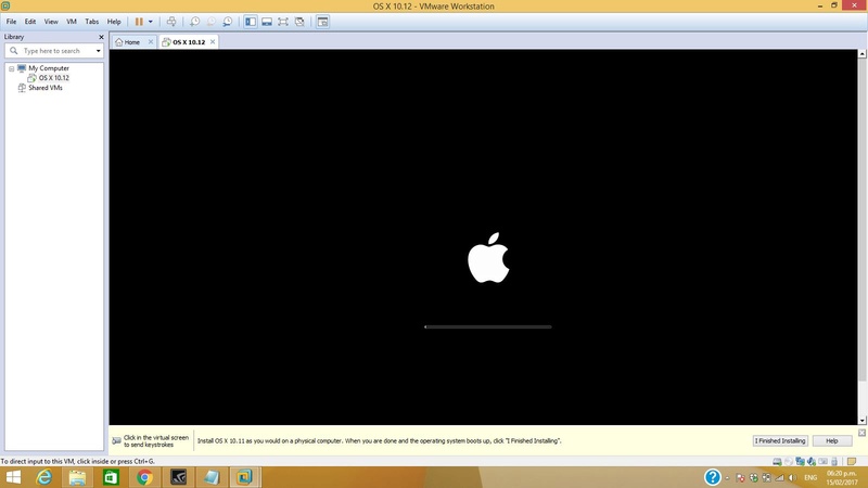 Como Instalar Mac os X Sierra (10.12) en Vmware Inst1911