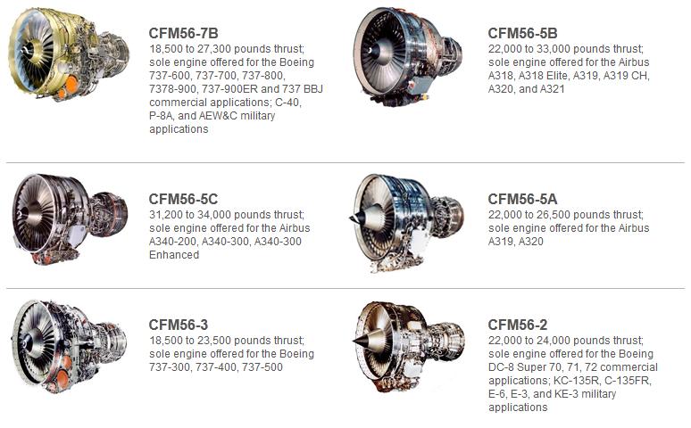 Motores: CFM56/F108 Motore10