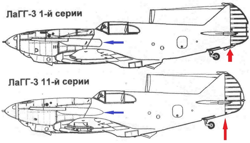 ЛаГГ-3 11-й серии 1/48 ICM 0110