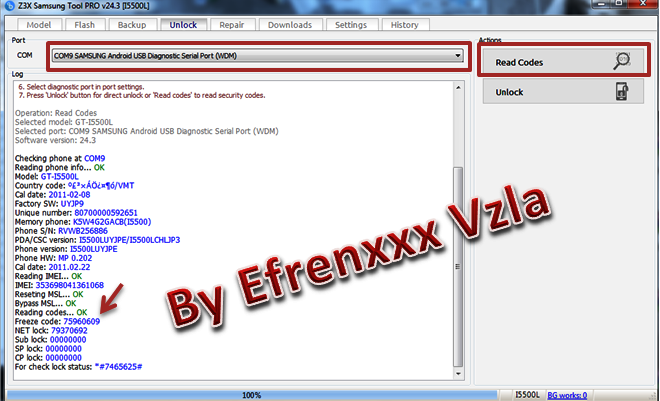 UNLOCK SAMSUNG I5500L BY Z3X CRACK FULL I5500l11
