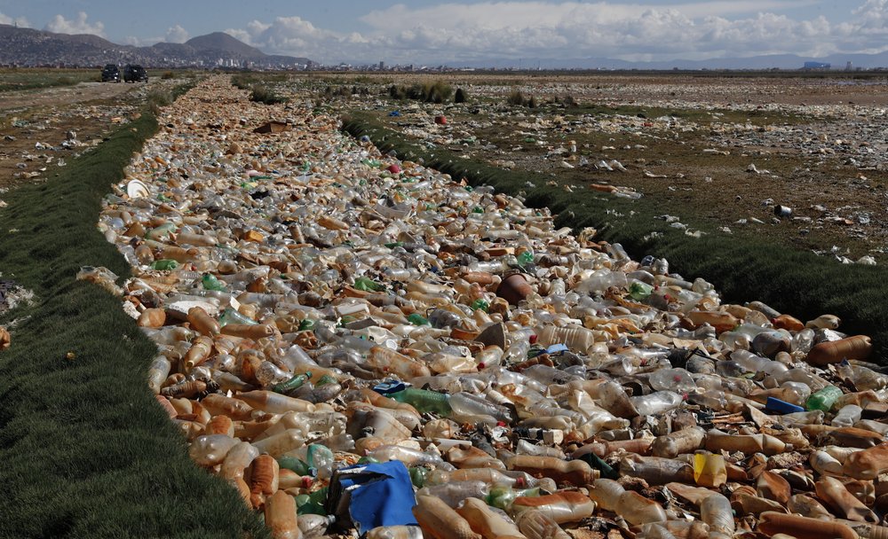 Bolivia: Plásticos y otros residuos en el lago Uru Uru. 100012