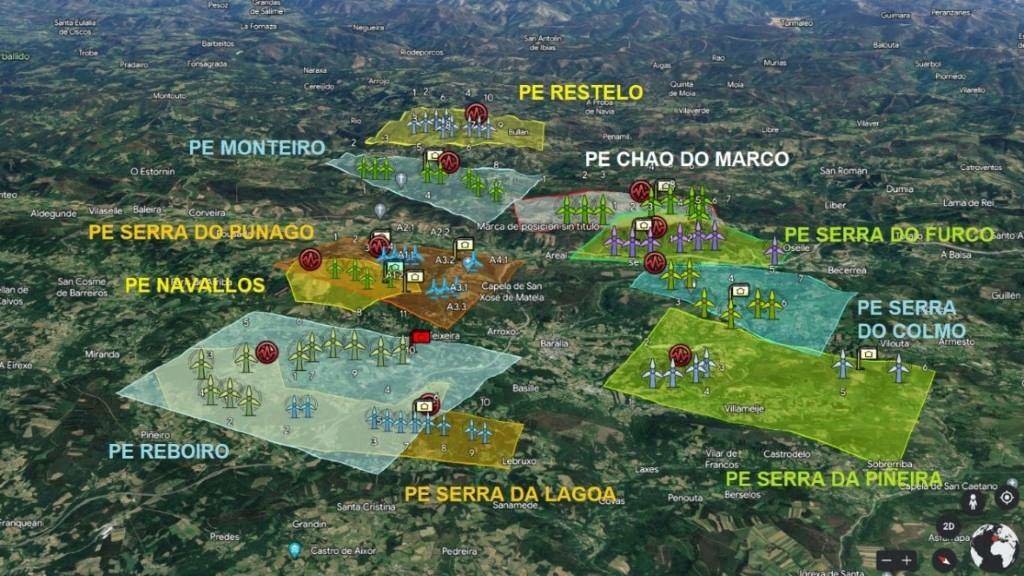 Galicia. Proyecto eólico Levante. Greenalia. 20230615