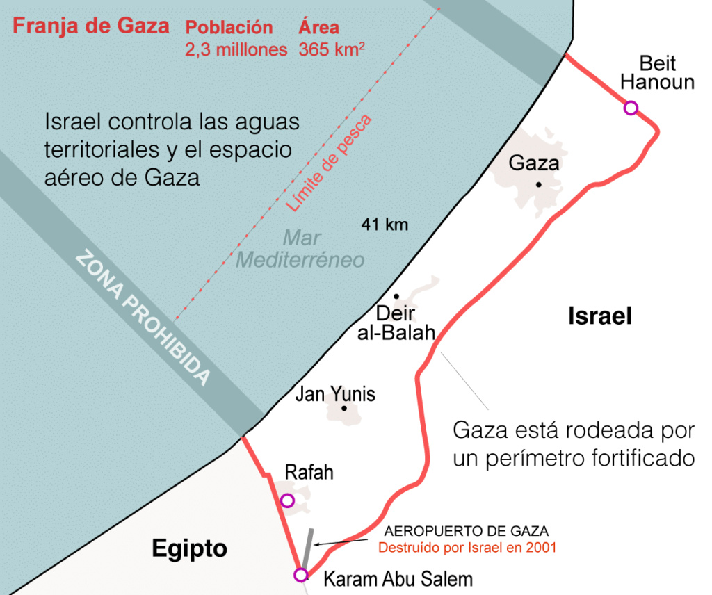 Palestina: Violencia ejercida por Israel en la ocupación. Respuestas y acciones militares palestinas. - Página 38 Gaza-m10