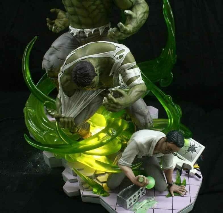 [Salt and Pepper Statues] Hulk Transformation Diorama 1:5 Img_1633