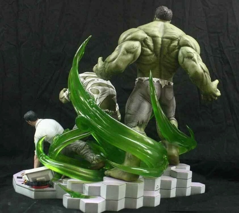 [Salt and Pepper Statues] Hulk Transformation Diorama 1:5 Img_1634