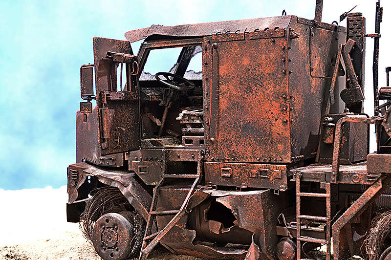 M1070 Truck Tractor…  ДРУЖЕСКИЙ ОГОНЬ… 01115