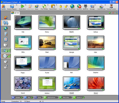 NetSupport School - Phần mềm quản lí lớp học 12nets10