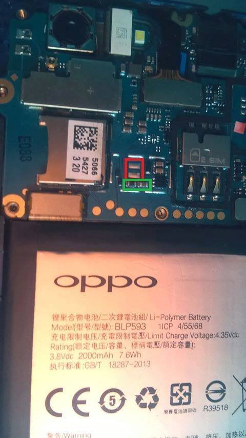 Oppo Neo 5 chậm đường đèn không lên màn nóng máy 16681810