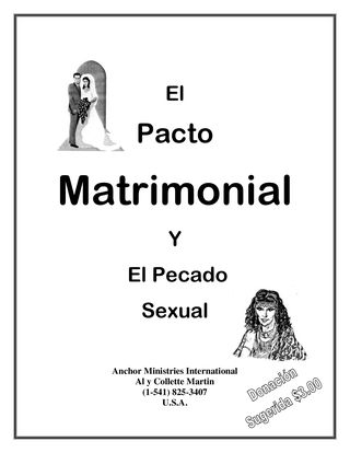 El Pacto Matrimonial y el Pecado Sexual - Martin Al   1ec35810
