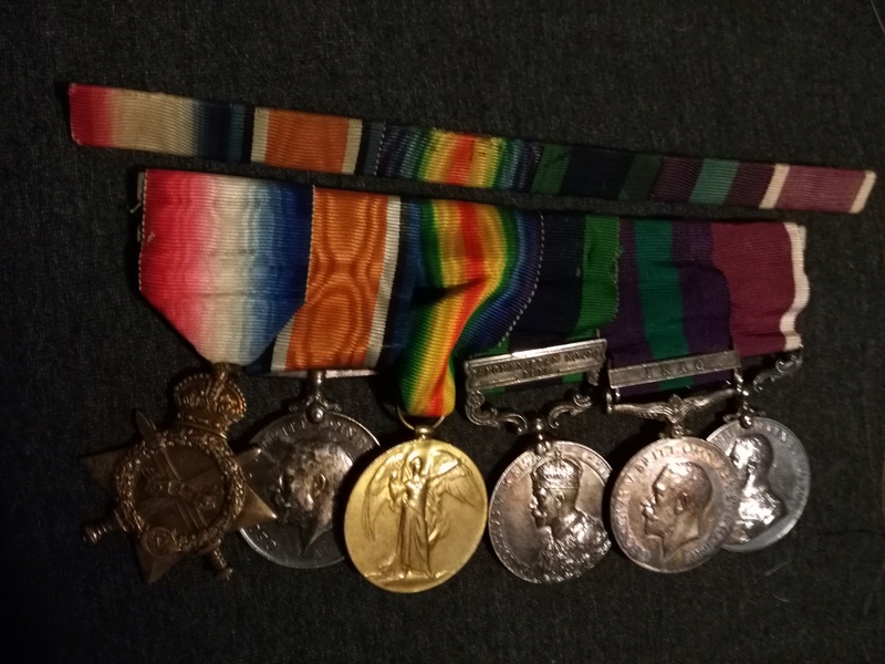 Medals and personal effects to W.O. Class II   W.H.Anderson-1st Dragoon Guards Img_2092