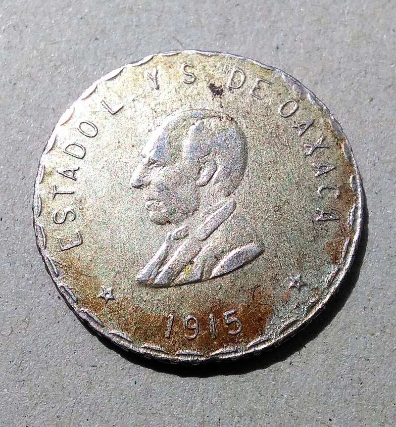 1 Peso de Oaxaca, 1915 - Revolución Mexicana. Para Ajuntachapas Img_2182