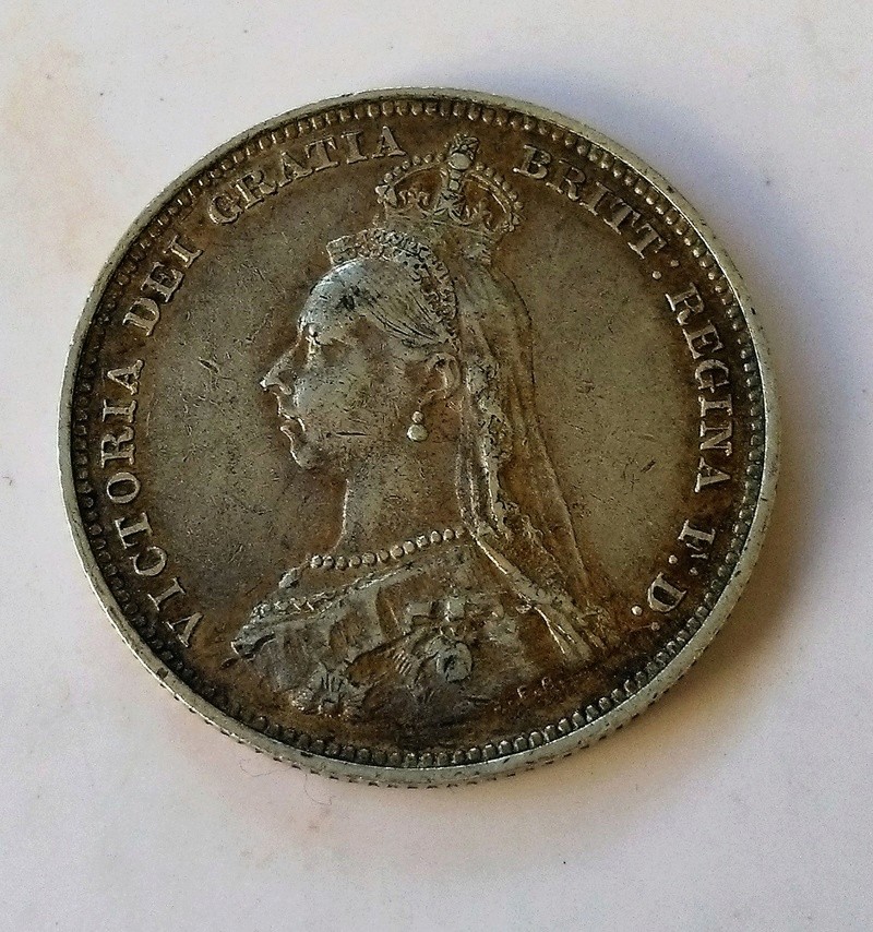 1 shilling (chelín) de la reina Victoria, Gran Bretaña, 1887 Img_2251