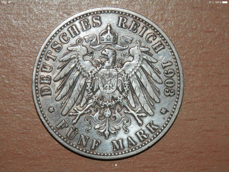5 mark plata 1903, autentica.? Img_0210