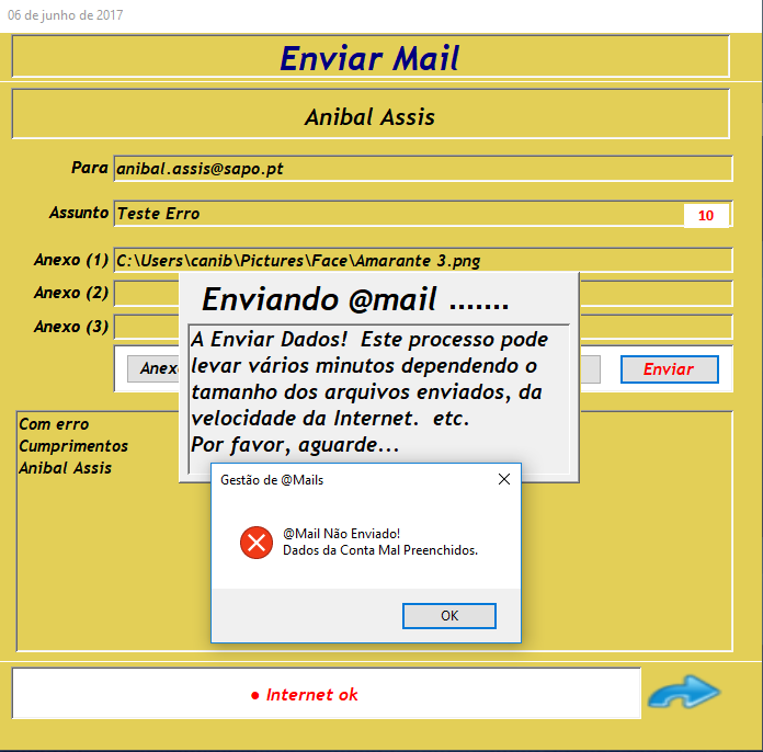 [Resolvido]Configurações do smtp-mail.outlook.com - Não aceitando portas 25, 465 ou 587 Erroma10